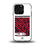 somewhere on the planet back phone cover | glass case for iphone 13 pro