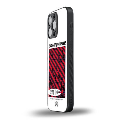 somewhere on the planet back phone cover | glass case for iphone 14 pro max