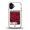 somewhere on the planet back phone cover | glass case for iphone 16 plus