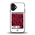 somewhere on the planet back phone cover | glass case for iphone 16 plus