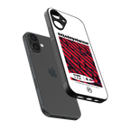somewhere on the planet back phone cover | glass case for iphone 16 plus