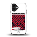 somewhere on the planet back phone cover | glass case for iphone 16