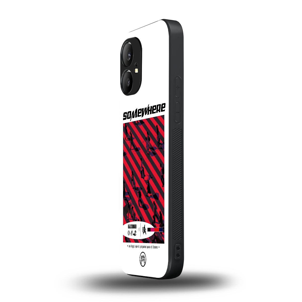 somewhere on the planet back phone cover | glass case for nothing phone 1