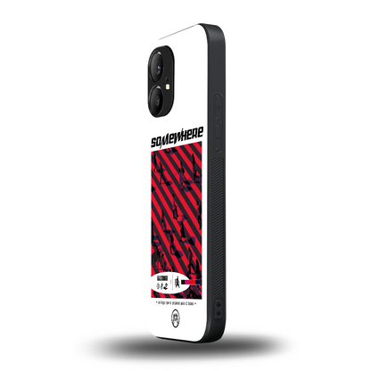 somewhere on the planet back phone cover | glass case for nothing phone 1