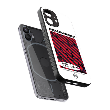 somewhere on the planet back phone cover | glass case for nothing phone 2