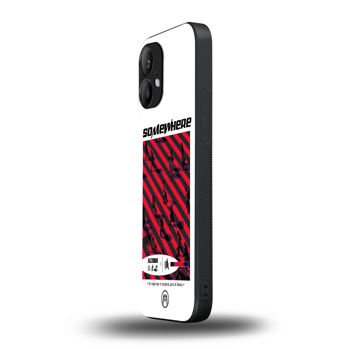 somewhere on the planet back phone cover | glass case for nothing phone 2