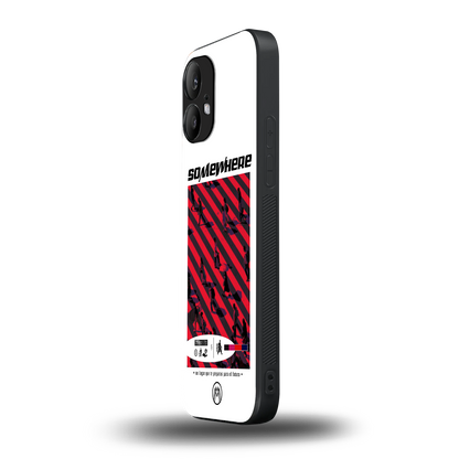 somewhere on the planet back phone cover | glass case for nothing phone 2