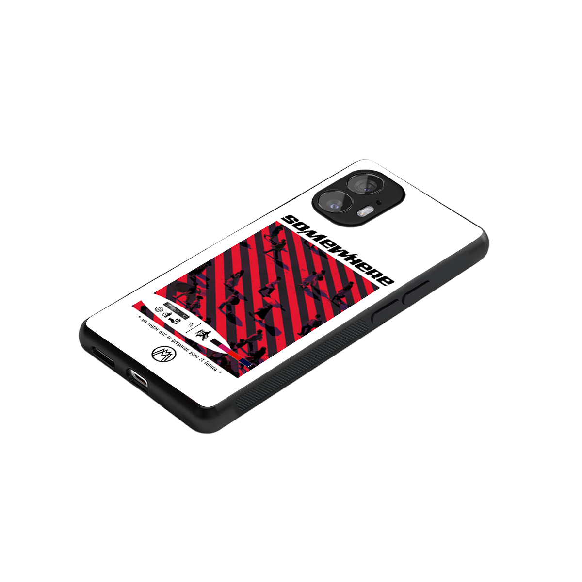 somewhere on the planet back phone cover | glass case for nothing phone 2