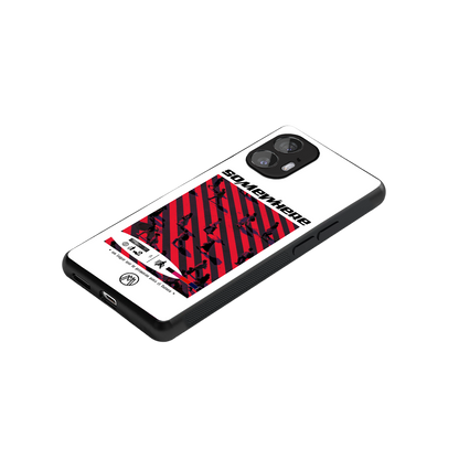 somewhere on the planet back phone cover | glass case for nothing phone 2