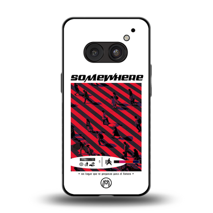 somewhere on the planet back phone cover | glass case for nothing phone 2a