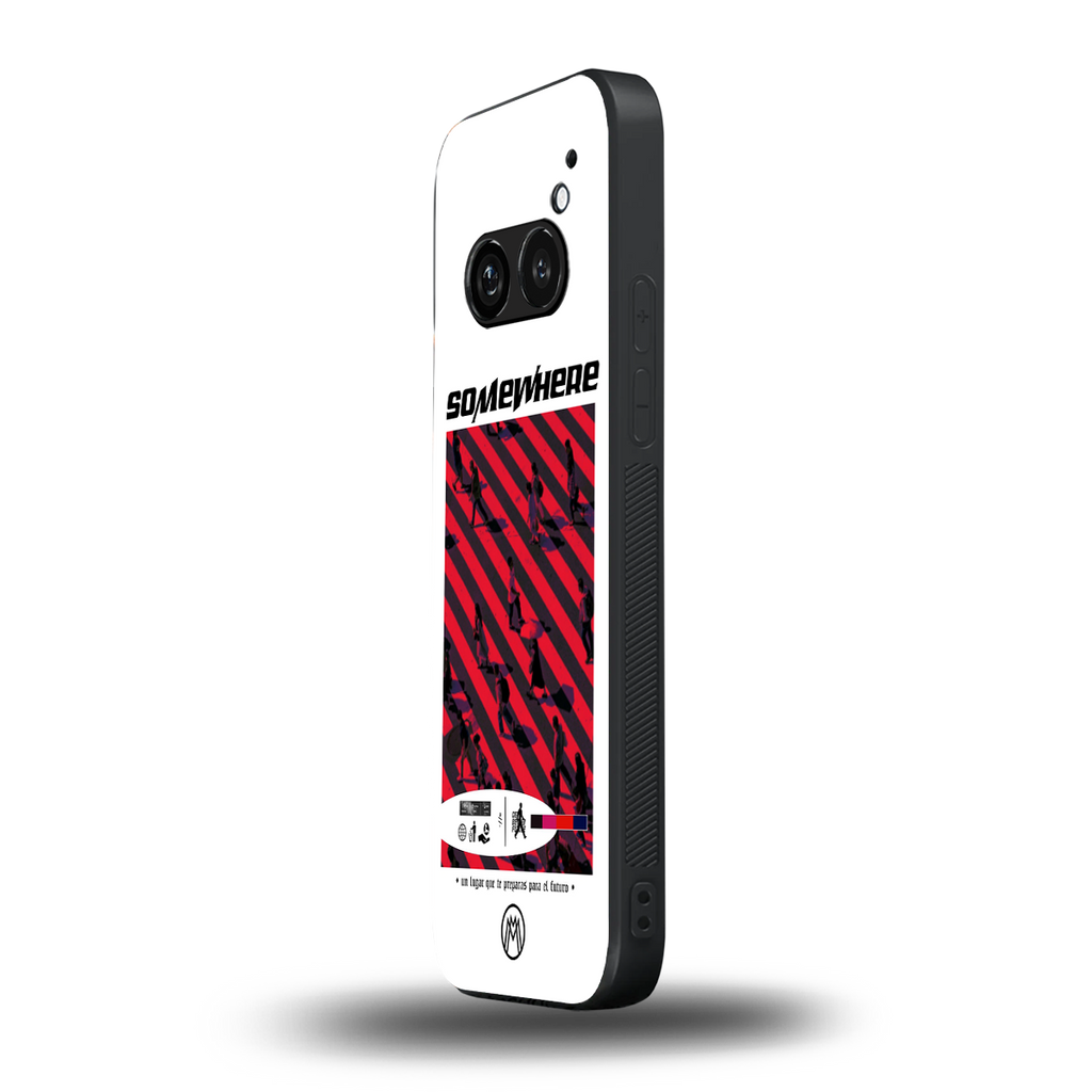 somewhere on the planet back phone cover | glass case for nothing phone 2a