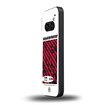 somewhere on the planet back phone cover | glass case for nothing phone 2a