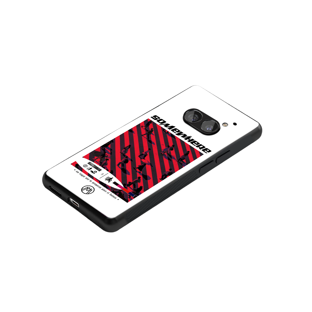 somewhere on the planet back phone cover | glass case for nothing phone 2a