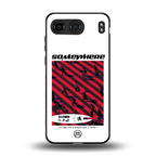 somewhere on the planet back phone cover | glass case for oneplus nord 4