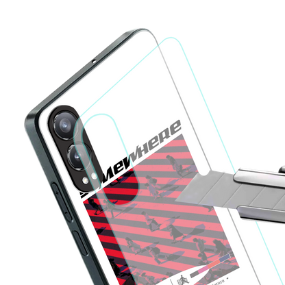 somewhere on the planet back phone cover | glass case for oneplus nord ce 4 lite