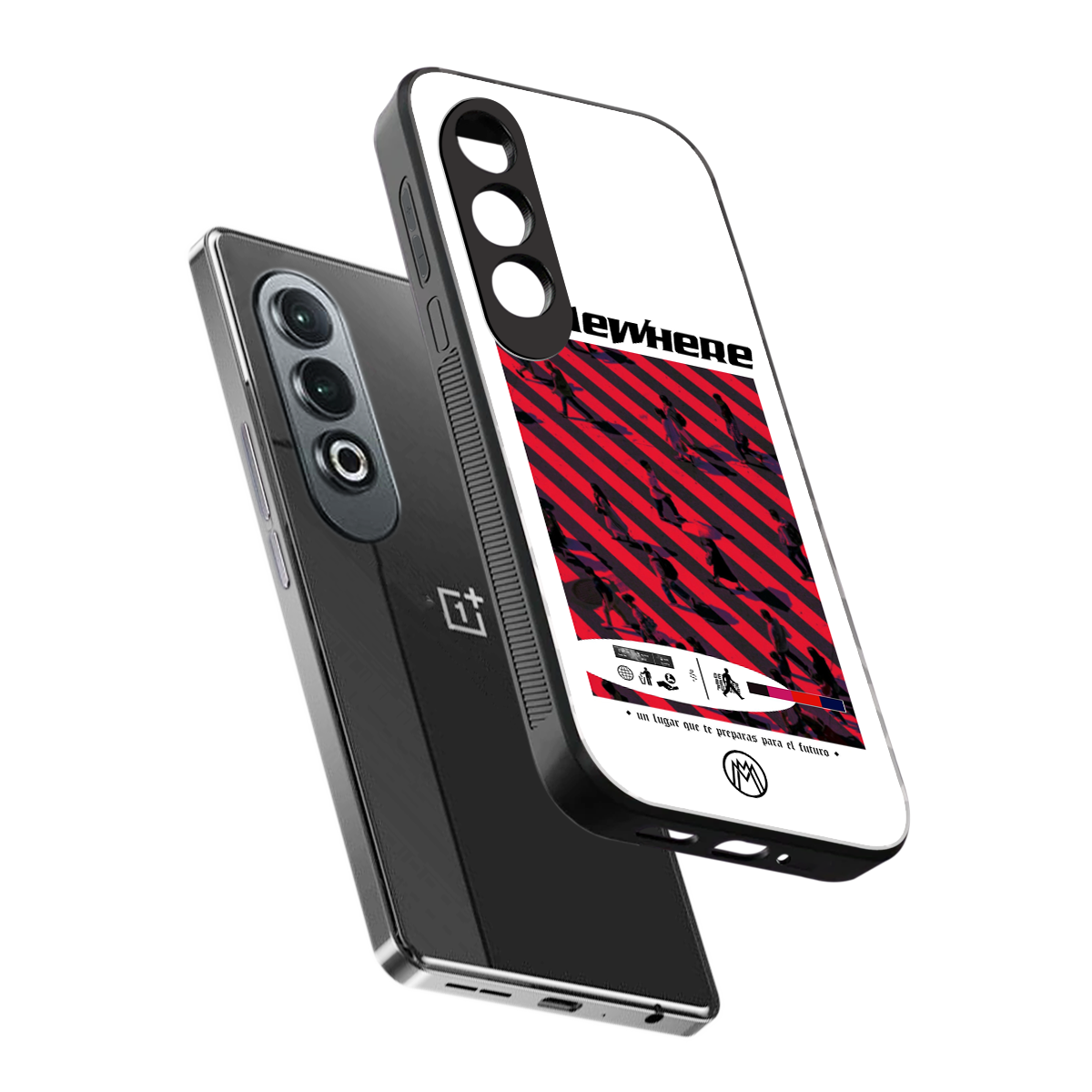 somewhere on the planet back phone cover | glass case for oneplus nord ce 4