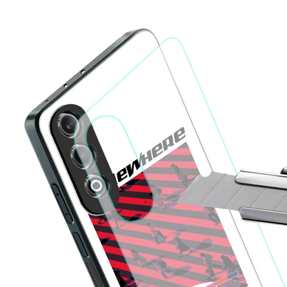 somewhere on the planet back phone cover | glass case for oneplus nord ce 4