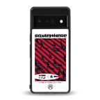 somewhere on the planet back phone cover | glass case for google pixel 6 pro
