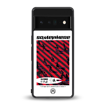 somewhere on the planet back phone cover | glass case for google pixel 6 pro