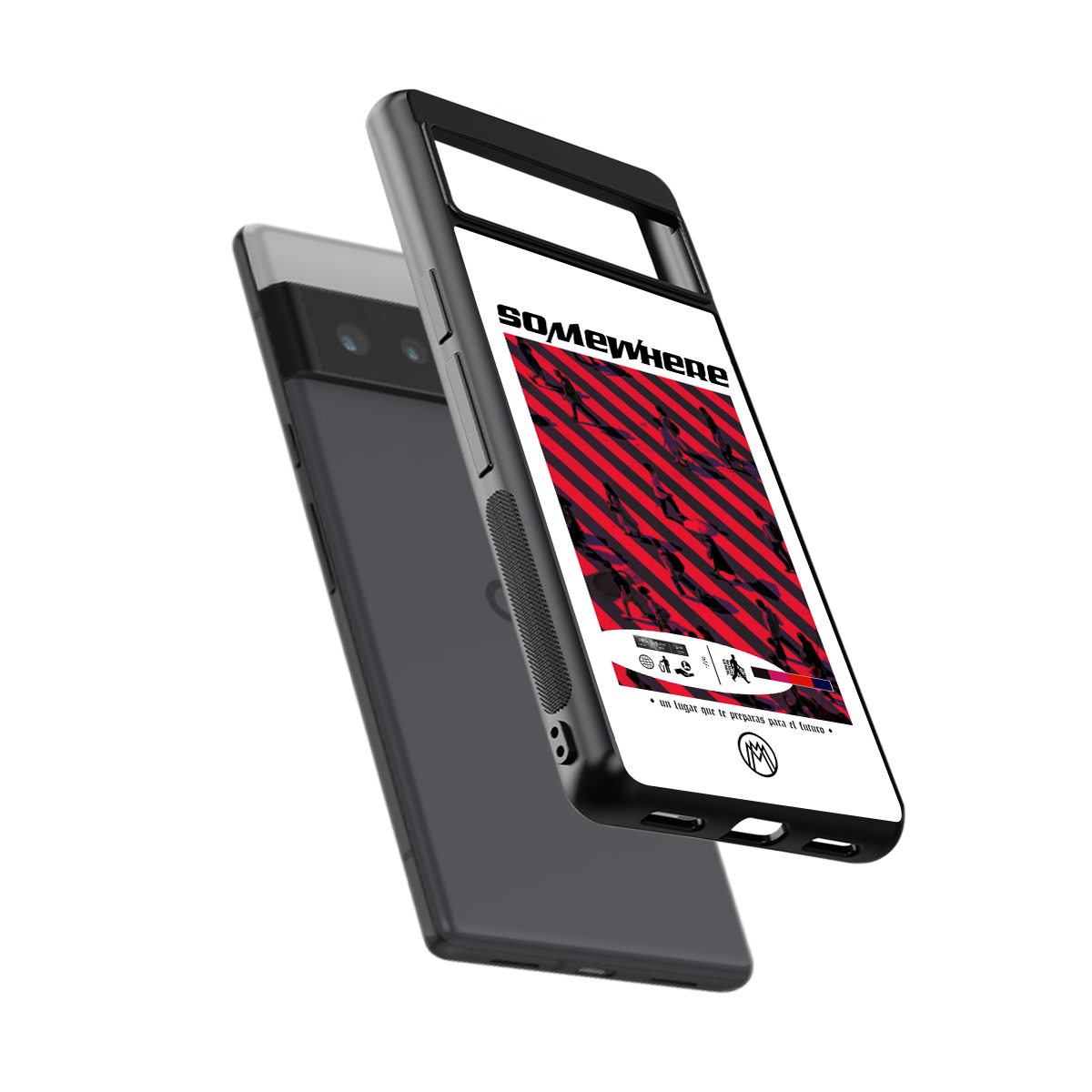 somewhere on the planet back phone cover | glass case for google pixel 6 pro