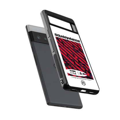 somewhere on the planet back phone cover | glass case for google pixel 6 pro