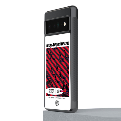 somewhere on the planet back phone cover | glass case for google pixel 6 pro