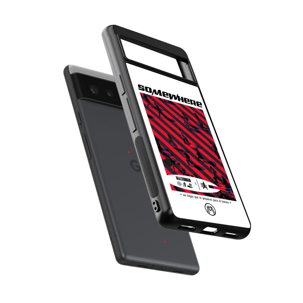 somewhere on the planet back phone cover | glass case for Google Pixel 6A