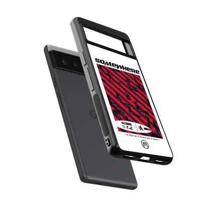 somewhere on the planet back phone cover | glass case for Google Pixel 6A