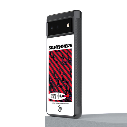 somewhere on the planet back phone cover | glass case for Google Pixel 6A