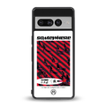 somewhere on the planet back phone cover | glass case for google pixel 7 pro