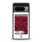 somewhere on the planet back phone cover | glass case for google pixel 8 pro