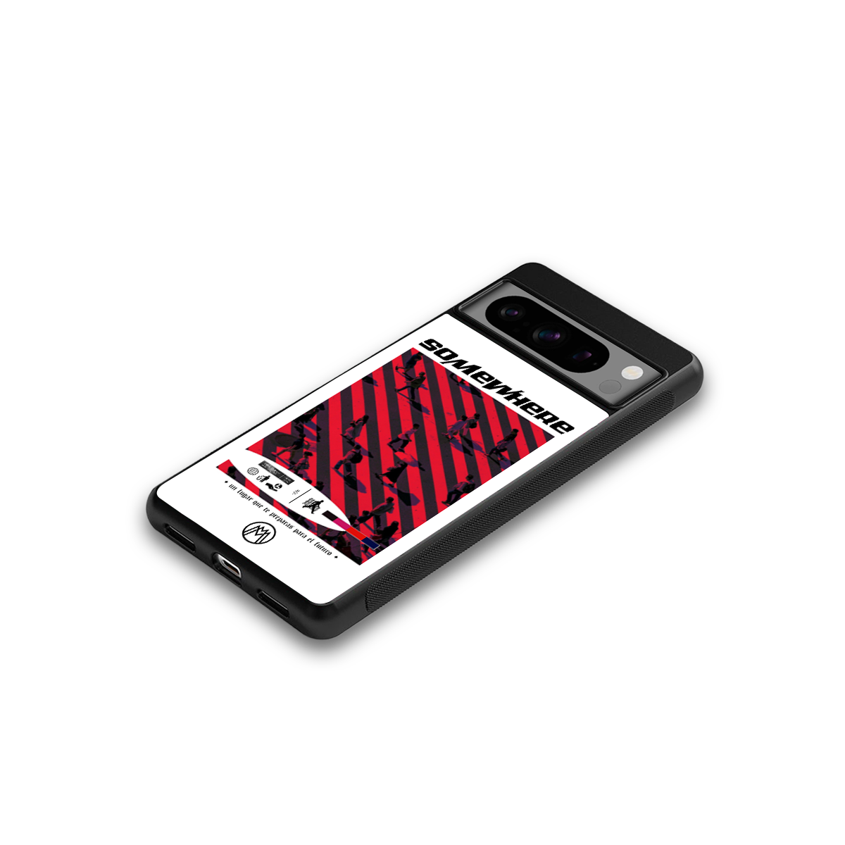 somewhere on the planet back phone cover | glass case for google pixel 8 pro