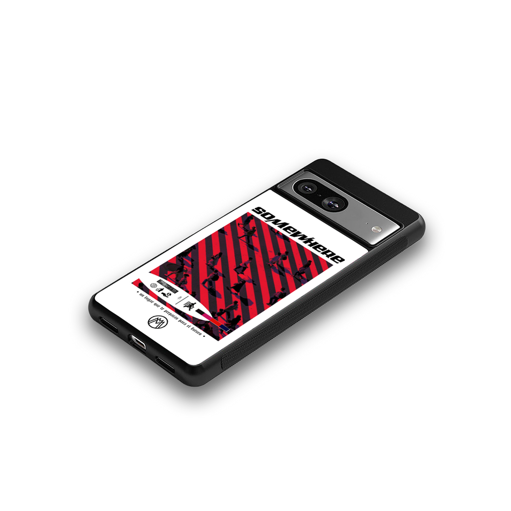 somewhere on the planet back phone cover | glass case for Google Pixel 8
