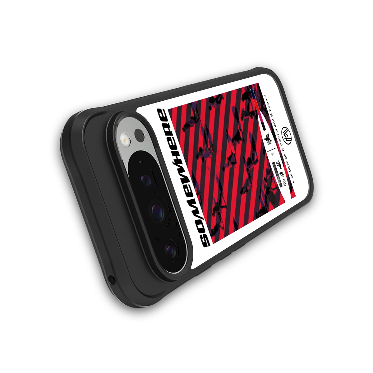 somewhere on the planet back phone cover | glass case for google pixel 9 pro xl