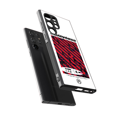 somewhere on the planet back phone cover | glass case for samsung galaxy s24 ultra