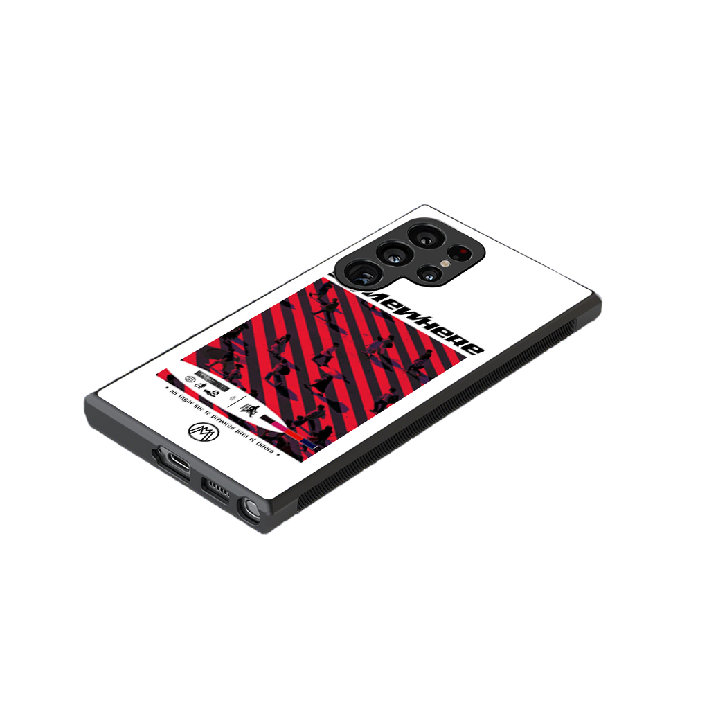 somewhere on the planet back phone cover | glass case for samsung galaxy s23 ultra