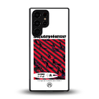 somewhere on the planet back phone cover | glass case for samsung galaxy s25 ultra