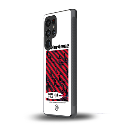 somewhere on the planet back phone cover | glass case for samsung galaxy s25 ultra