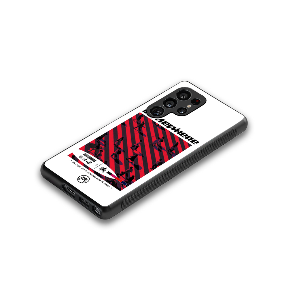 somewhere on the planet back phone cover | glass case for samsung galaxy s25 ultra
