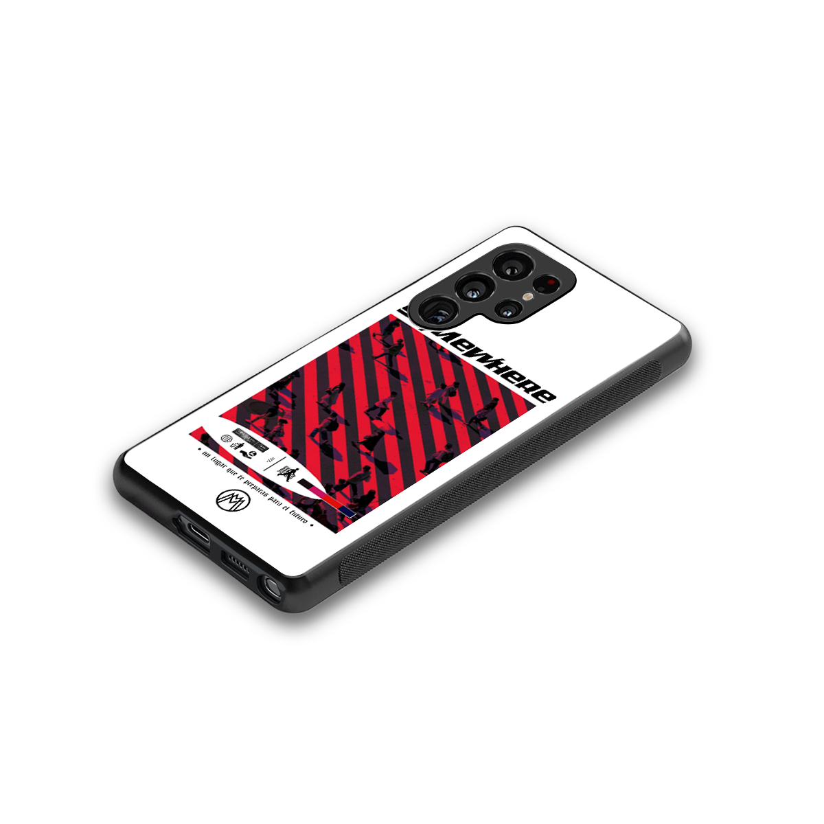 somewhere on the planet back phone cover | glass case for samsung galaxy s25 ultra