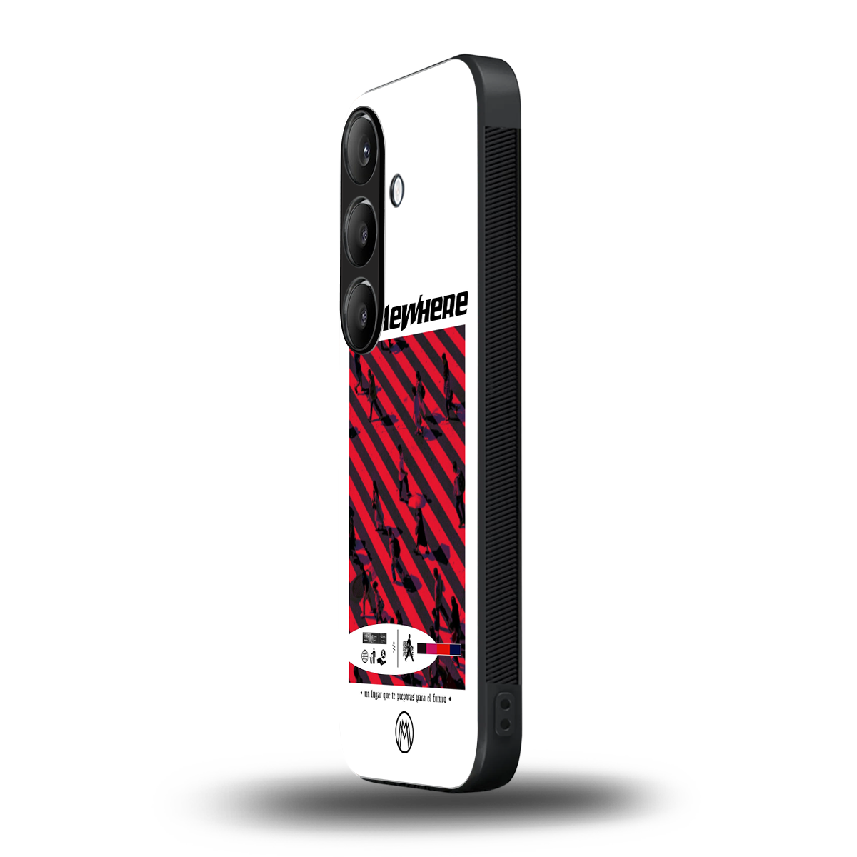somewhere on the planet back phone cover | glass case for samsung galaxy s23
