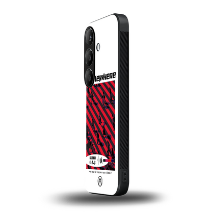 somewhere on the planet back phone cover | glass case for samsung galaxy s23