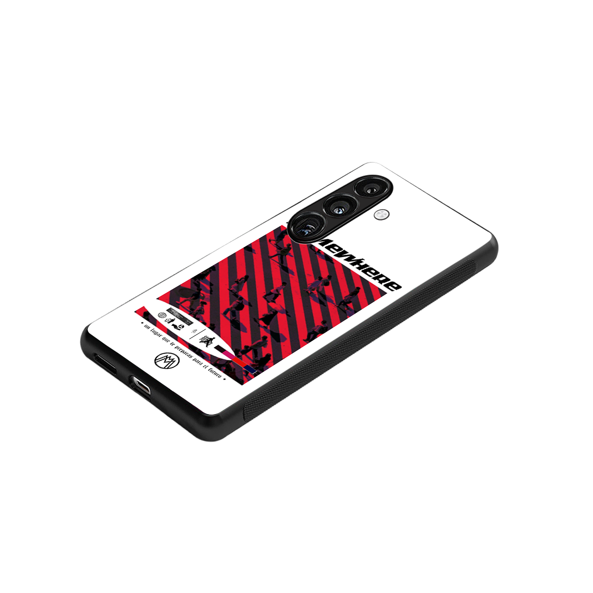 somewhere on the planet back phone cover | glass case for samsung galaxy s23