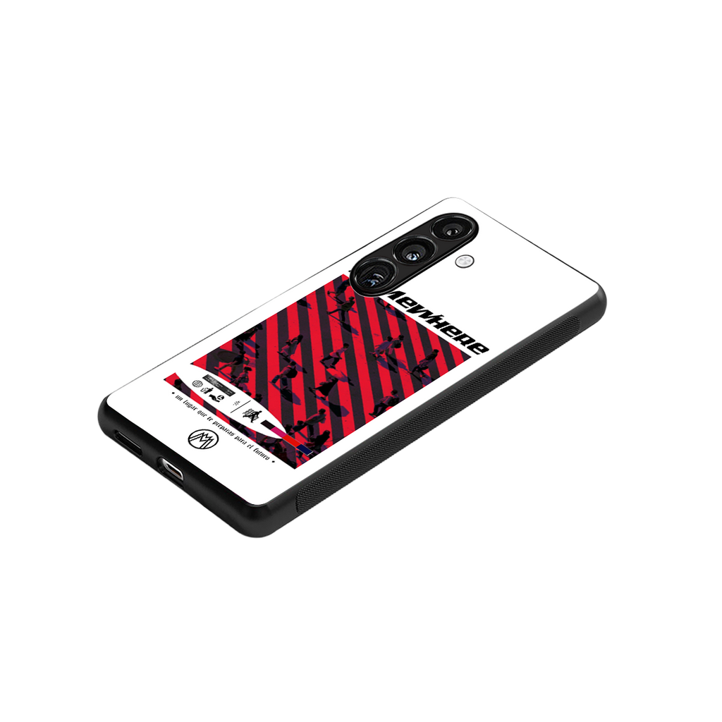 somewhere on the planet back phone cover | glass case for samsung galaxy s24 plus