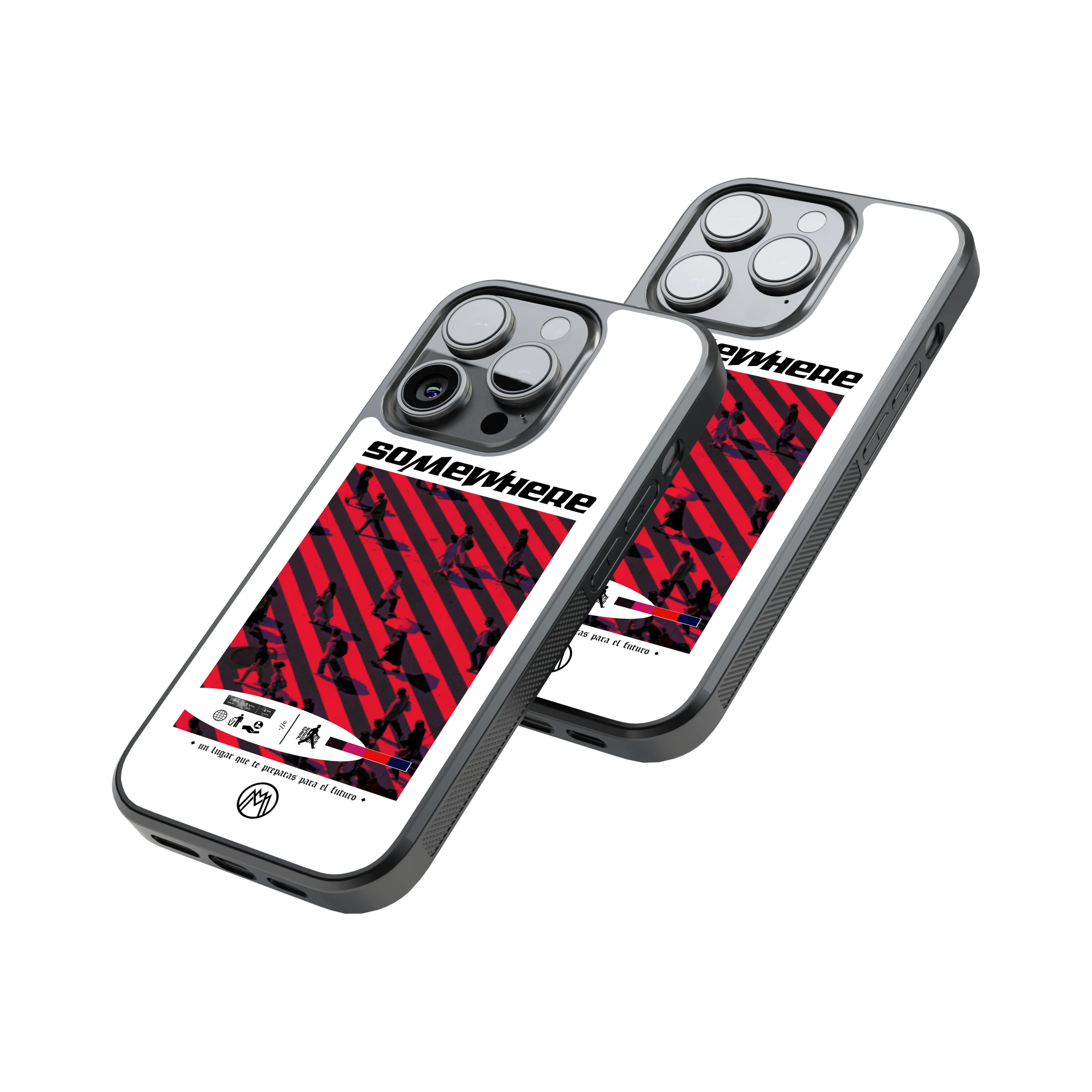 Protective Glass Back Phone Case Compatible with iPhone, Samsung, OnePlus, Pixel & More