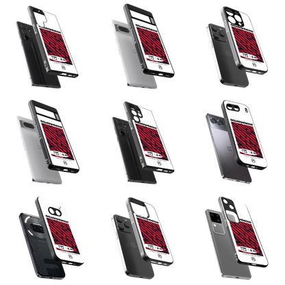 Durable Glass Back Mobile Case for iPhone, Samsung, OnePlus, Google Pixel, Redmi, Vivo, Oppo