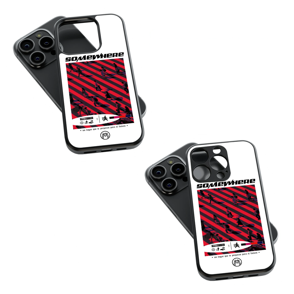 Trendy Glass Back Mobile Case for iPhone, Samsung, Redmi, OnePlus, Google Pixel, Motorola