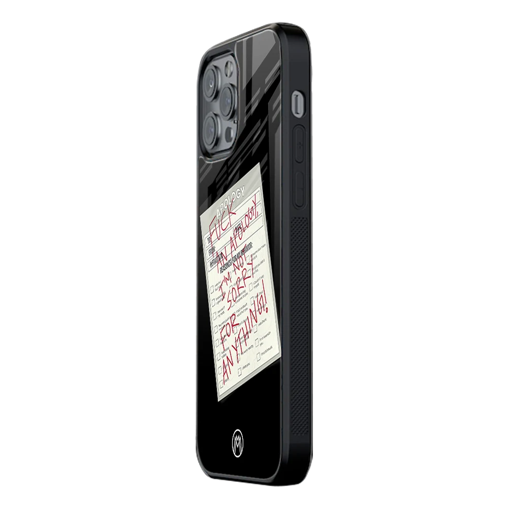Slim Glass Back Phone Case for Multiple Brands iPhone, Samsung, Redmi, OnePlus, Oppo, Vivo