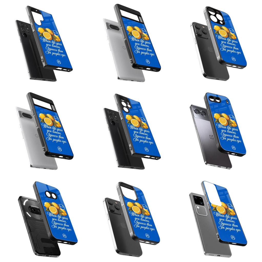 Durable Glass Back Mobile Case for iPhone, Samsung, OnePlus, Google Pixel, Redmi, Vivo, Oppo