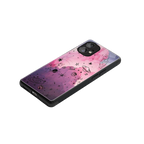 space pink aesthetic back phone cover | glass case for nothing phone 1
